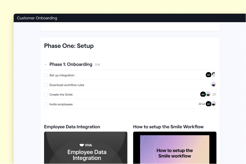 Customer Onboarding Template